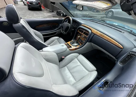 2001 Aston Martin Db7 Vantage из США, поврежденный, VIN SCFAB42321K402008